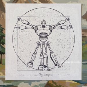 Vitruvian Iron Giant