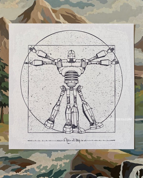 Vitruvian Iron Giant