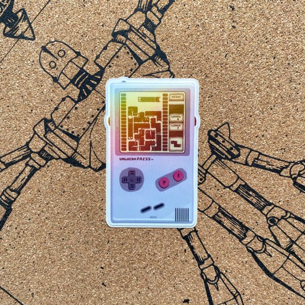 The "Cat Tetris" Die-Cut Vinyl Sticker