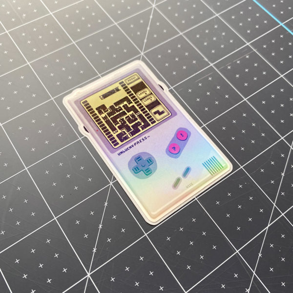 The "Cat Tetris" Die-Cut Vinyl Sticker