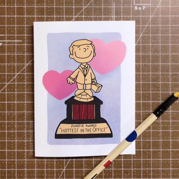 THE "OFFICE NUTS: DUNDIE" VALENTINE CARD